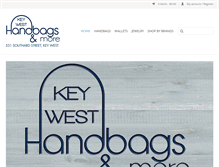 Tablet Screenshot of keywesthandbags.com